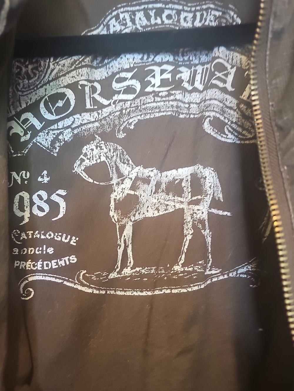Vintage Horseware Ireland Barn Jacked Brown - Picture 2 of 4